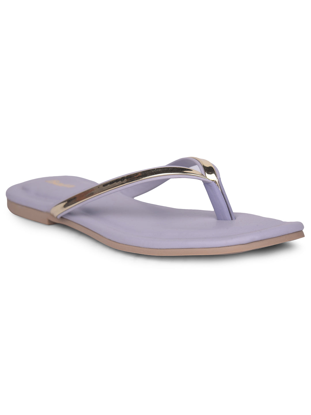 Bata Women Light Blue Casual Thong Flats - Light Blue - View 1