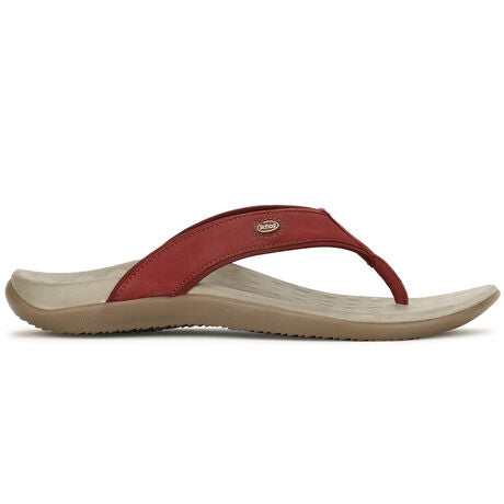 Scholl Women Red Casual Thong Flats