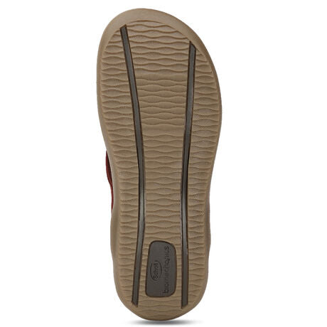 Scholl Women Red Casual Thong Flats