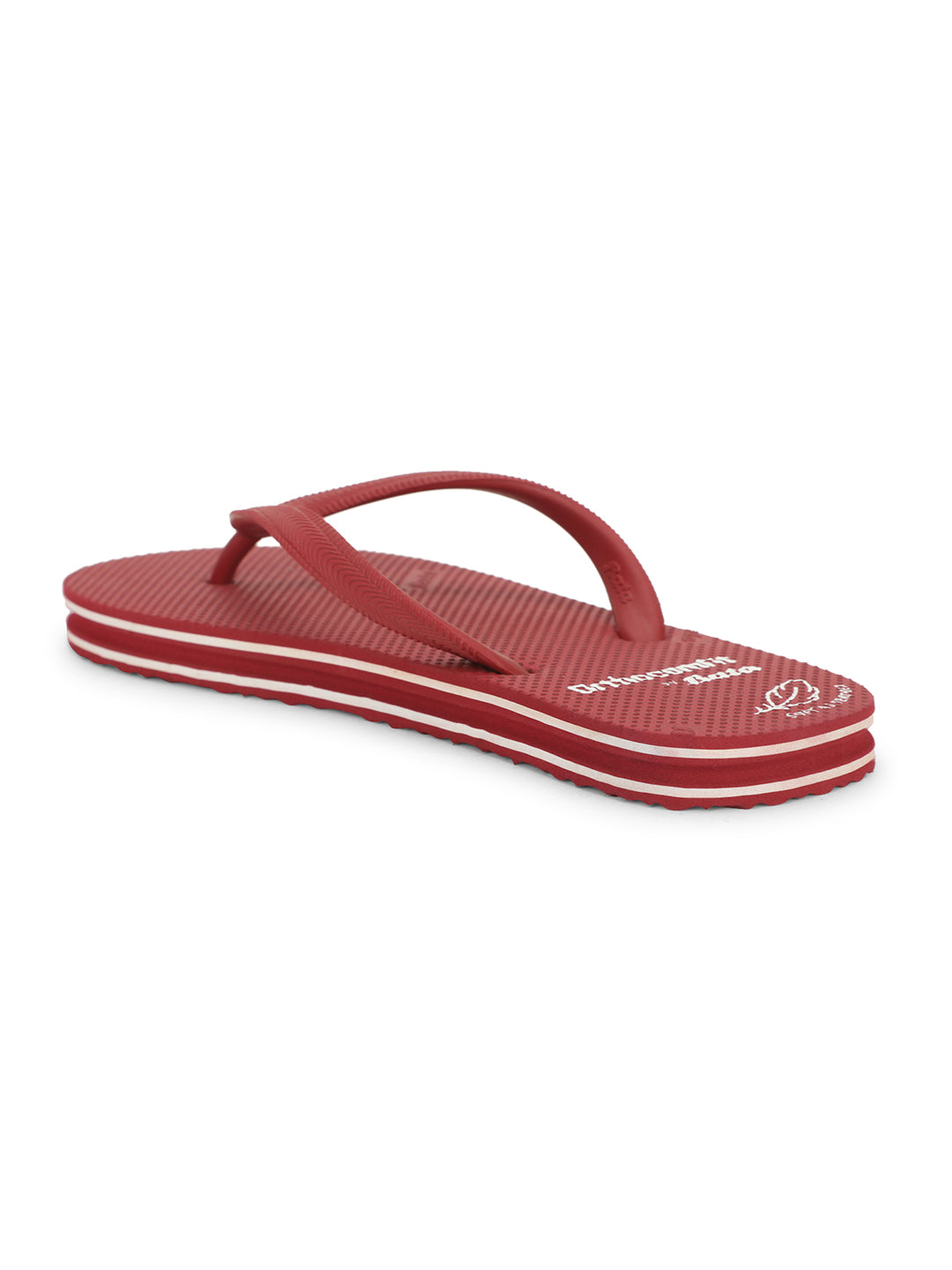 Bata Women Maroon Casual Flip-Flop - Maroon - View 3