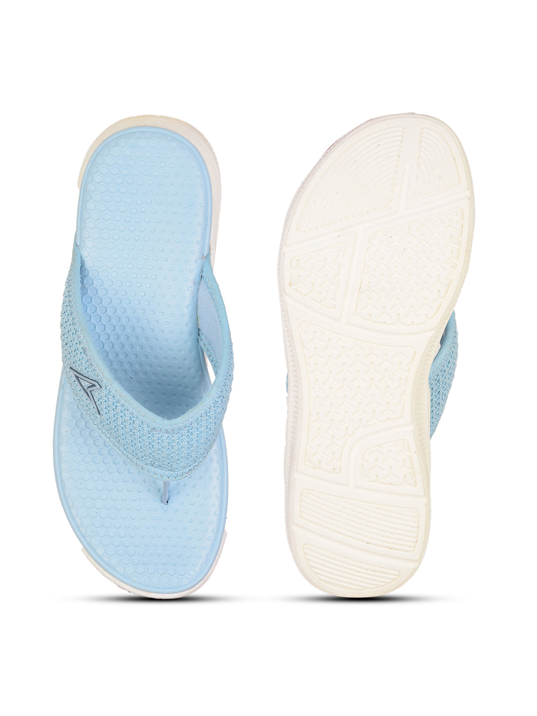 Power Women Blue Casual Flip-Flop - Blue - View 4