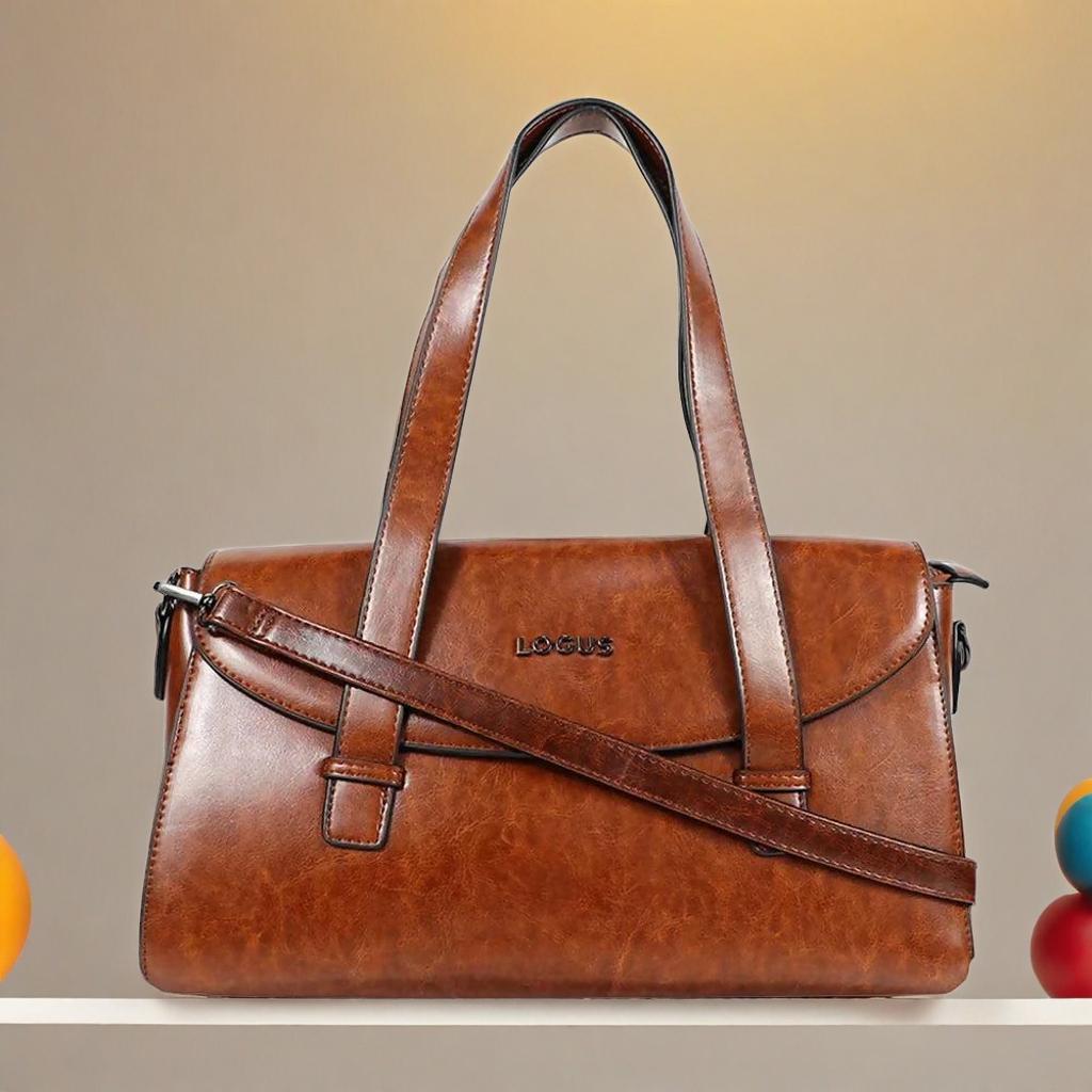 Classic Brown 3-in-1 Handbag Set – Handbag, Crossbody & Wallet Combo