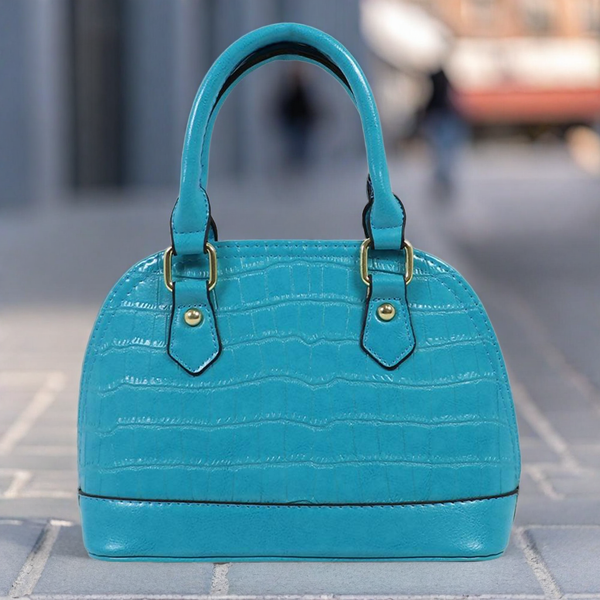 Elegant Croc-Texture Handbag – Stylish & Versatile Bag for Women