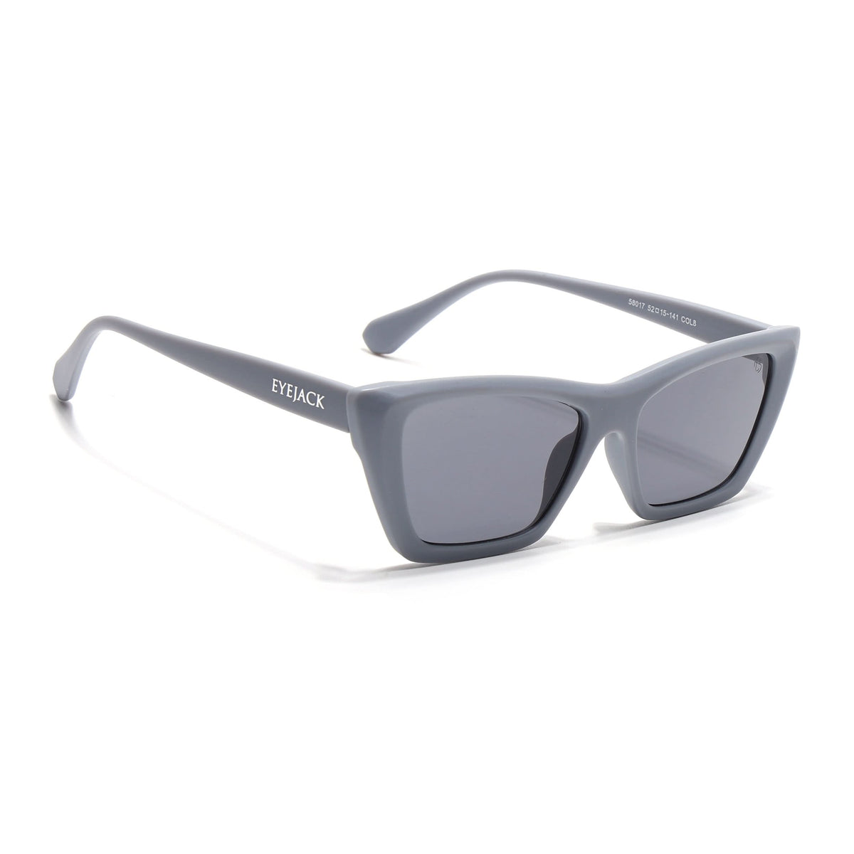 Eyejack Grey Cateye Sunglasses for Men and Women - Style 1108 - view 2