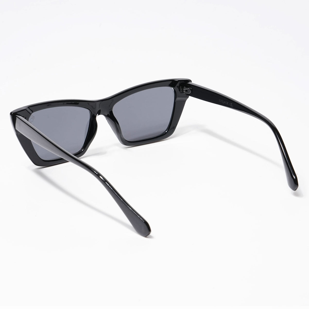 Eyejack Black Cateye Sunglasses for Men and Women - Style L542 - view 5