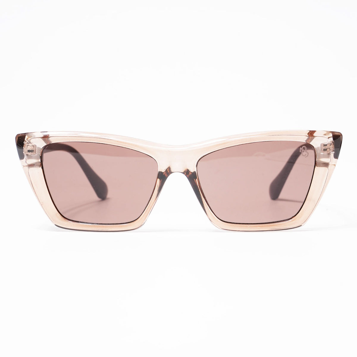 Eyejack Light Brown Cateye Sunglasses for Men and Women - Style L544 - view 4