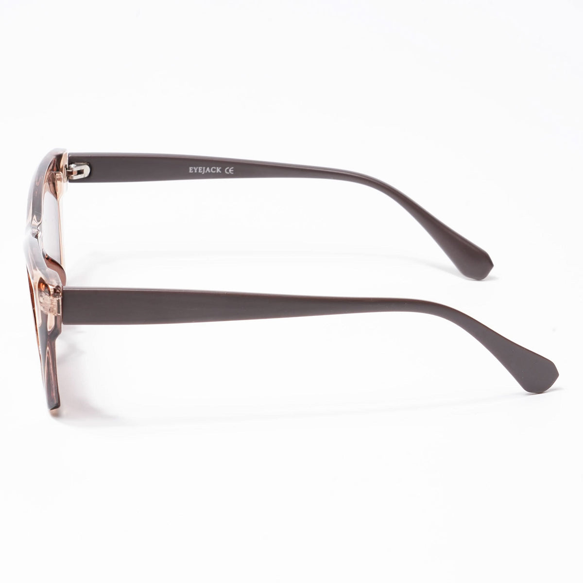 Eyejack Light Brown Cateye Sunglasses for Men and Women - Style L544 - view 6