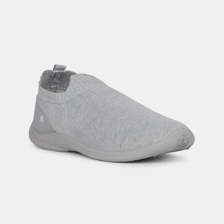 Bata Women Grey Casual Slip-on Shoes