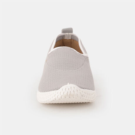 Bata Women Grey Casual Slip-on Shoes
