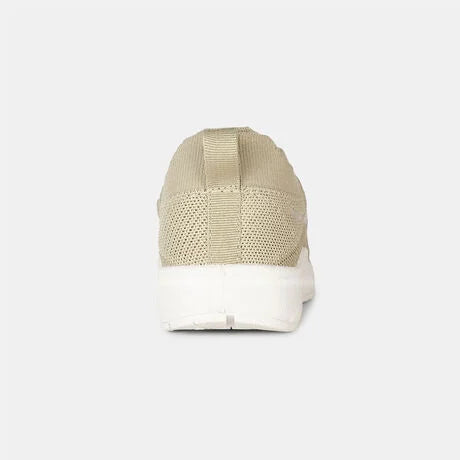 Bata Women Beige Casual Slip-on Shoes