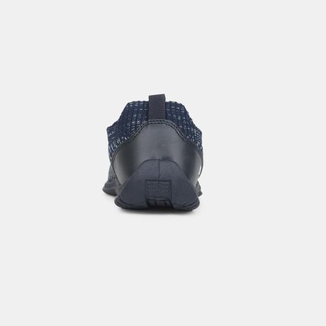 Bata Women Navy Blue Casual Slip-on Shoes