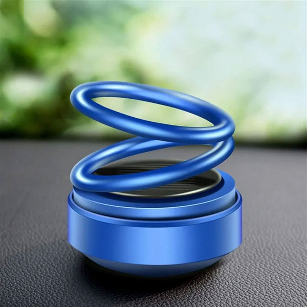 Solar Car Aroma Diffuser 360 Rotating Perfume Air Freshener for Car Home Office