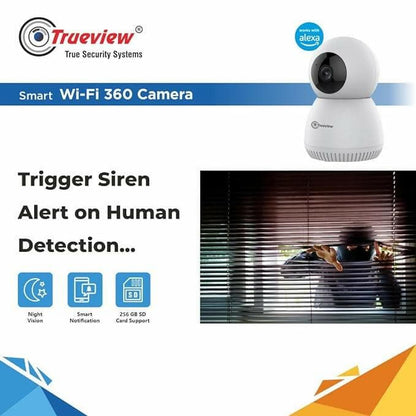 Trueview Robot pan tilt camera (4G + WIFI security) - HalfPe