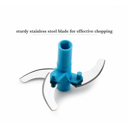 Ganesh Wonder Chopper – Compact & Efficient 470ml Grey Kitchen Chopper for Quick Food Prep