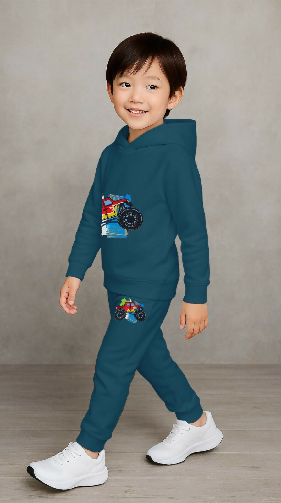 Stylish Kids Sweatshirt and Pant Set - Comfortable Cotton Blend Casual Wear Luck Fashion