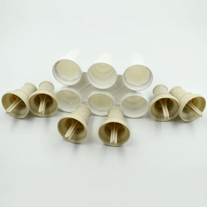 6 Pc Ice Cream Mold Set – Ideal for Homes, Restaurants & Ice Cream Parlours