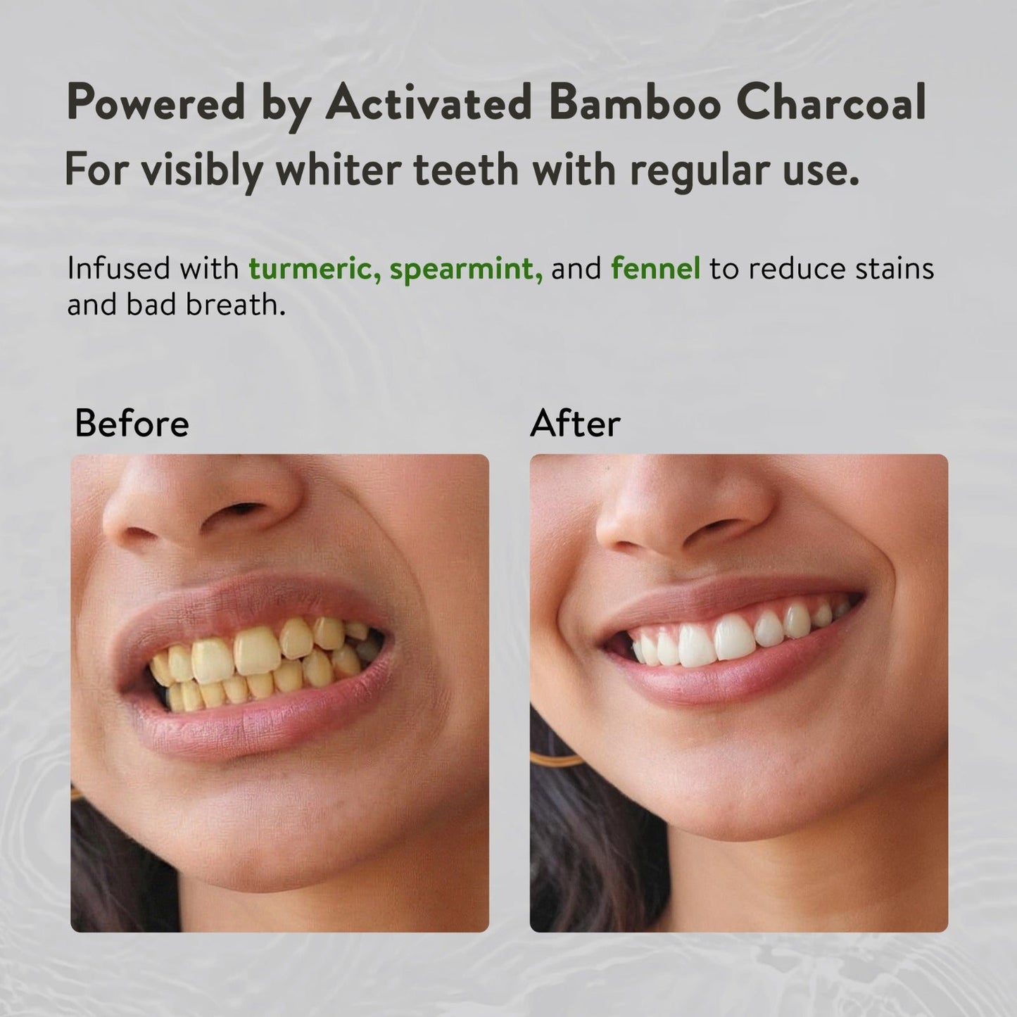 Ayurvedic Charcoal White toothpaste Pack of 4 (100 gm) Aimil Ayouthveda