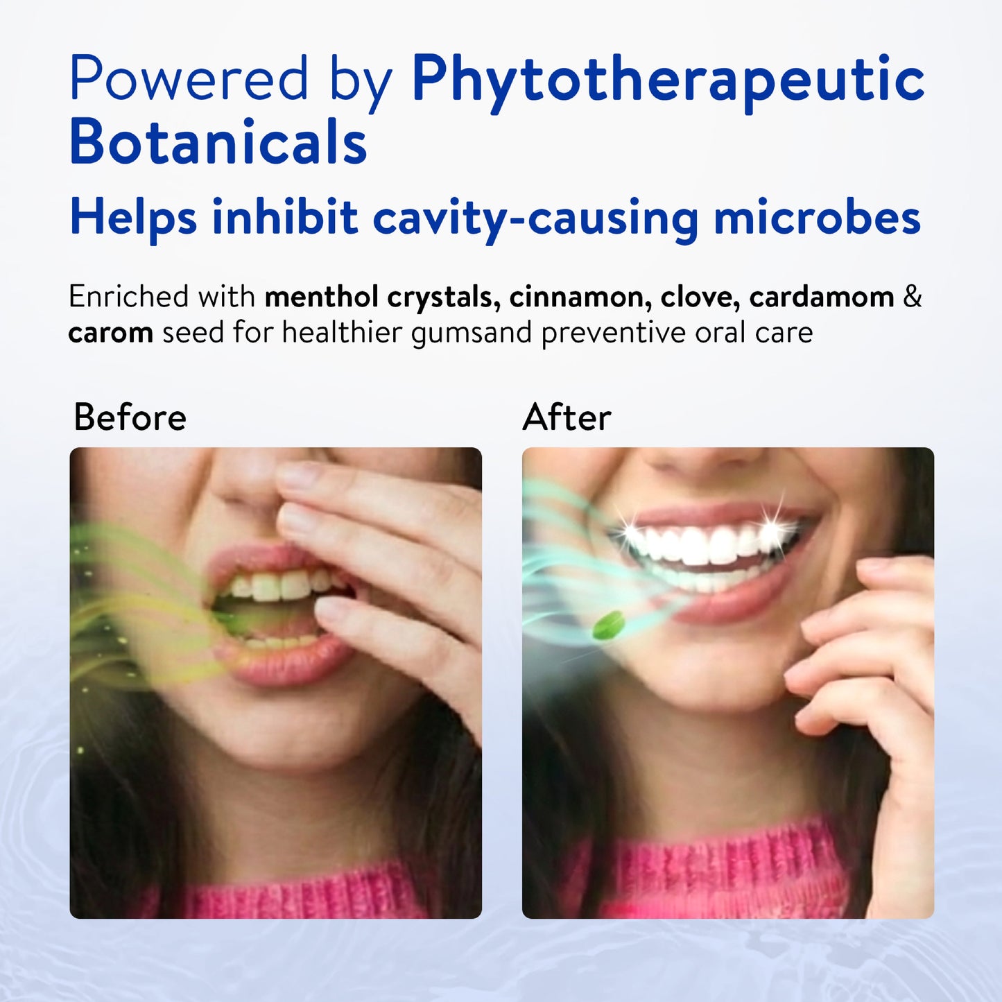 Ayurvedic Mint Gel toothpaste Pack of 4 (100 gm) Aimil Ayouthveda