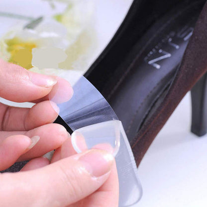 Fabric Heel Grip Pads – Anti-Slip Shoe Insoles for Heel Protection