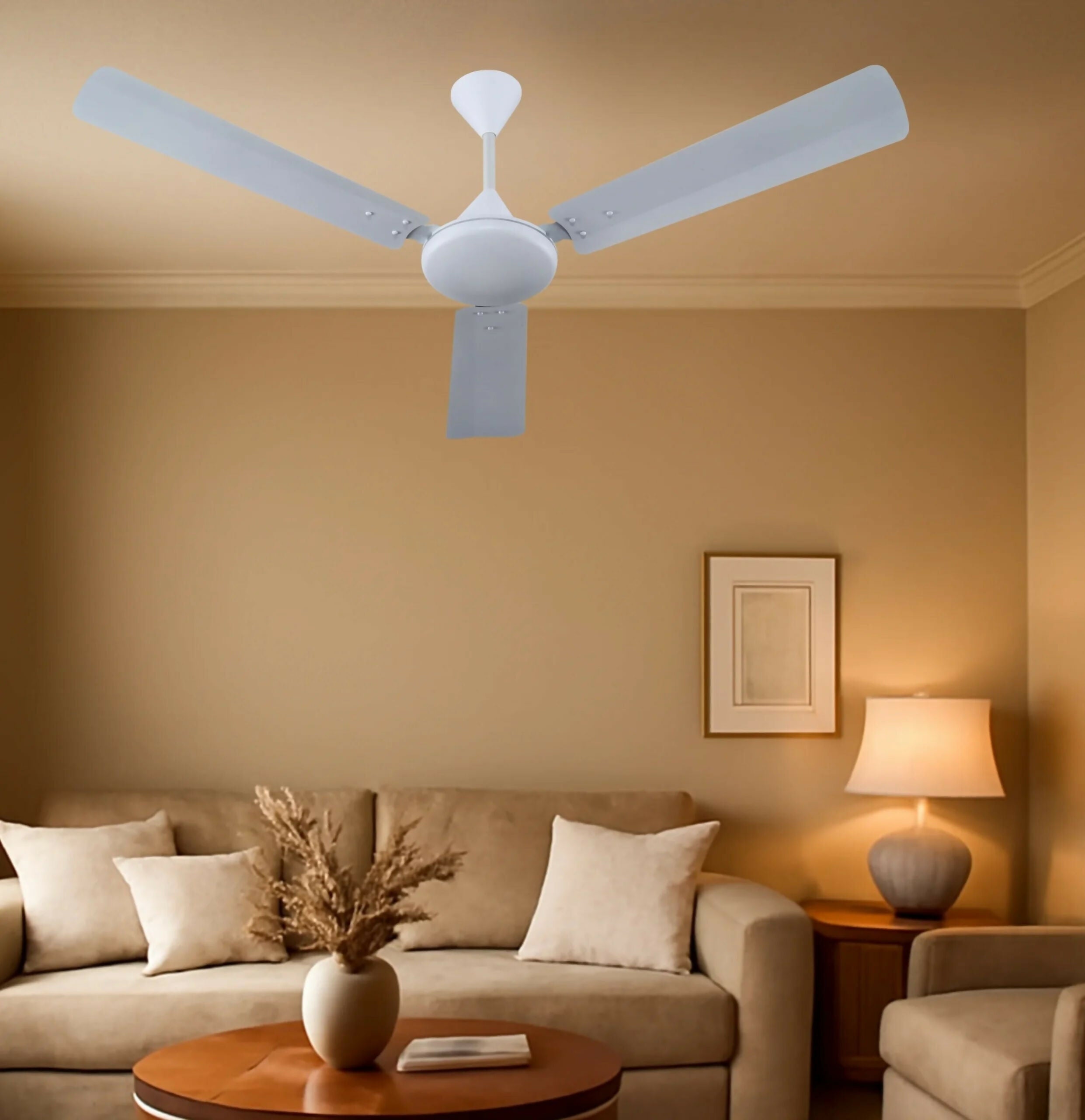 Casa Missile Matt Finished Celling Fan, 3 Blade,900mm,1200mm, 390 RPM CASA Home Appliances