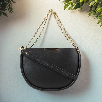 Chic on the Go: The Leather Sling Style (MultiColors)