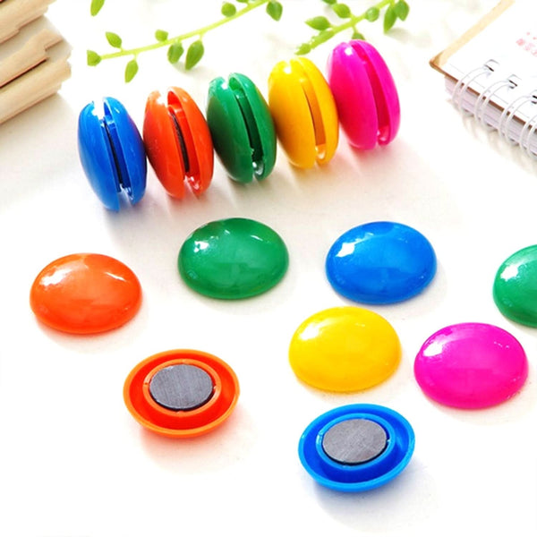 Magnetic Whiteboard Buttons – 2cm Colorful Round Magnets for Home & Teaching Use (200 Pcs Set)