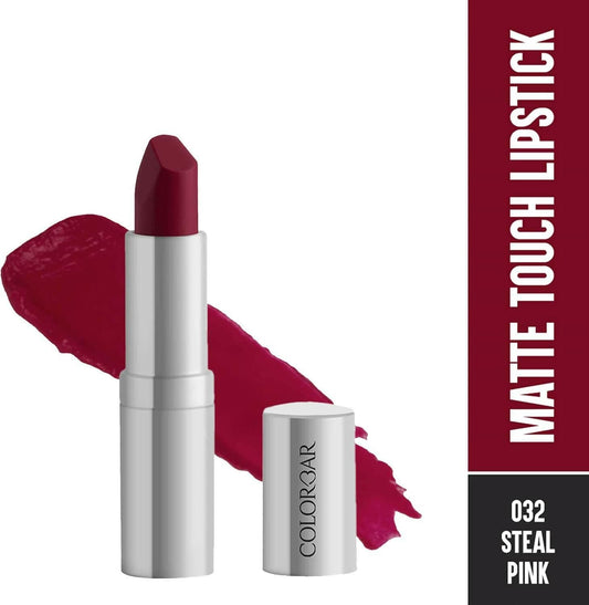 Colorbar Matte Touch Lipstick- Steal Pink - HalfPe