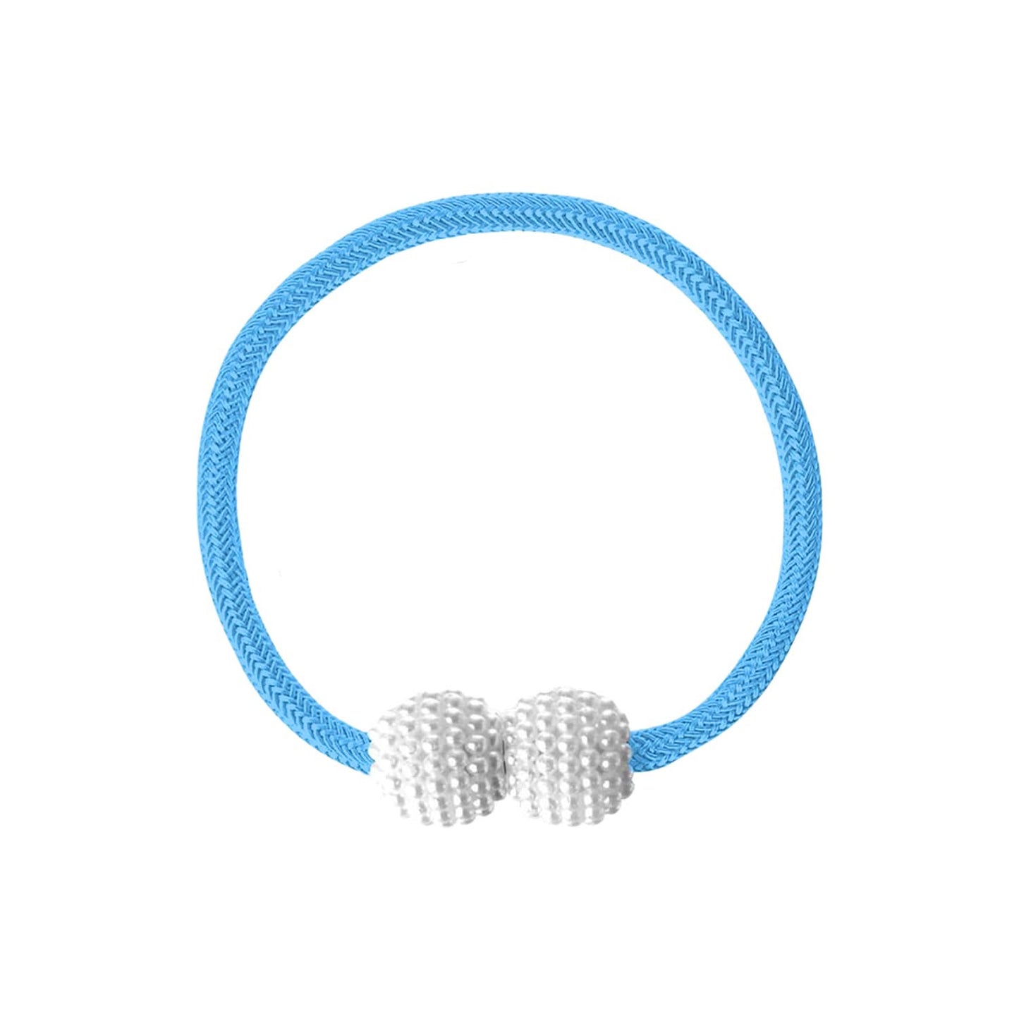 Polyester & Magnet Curtain Set – 2 Pcs Magnetic Window Curtains