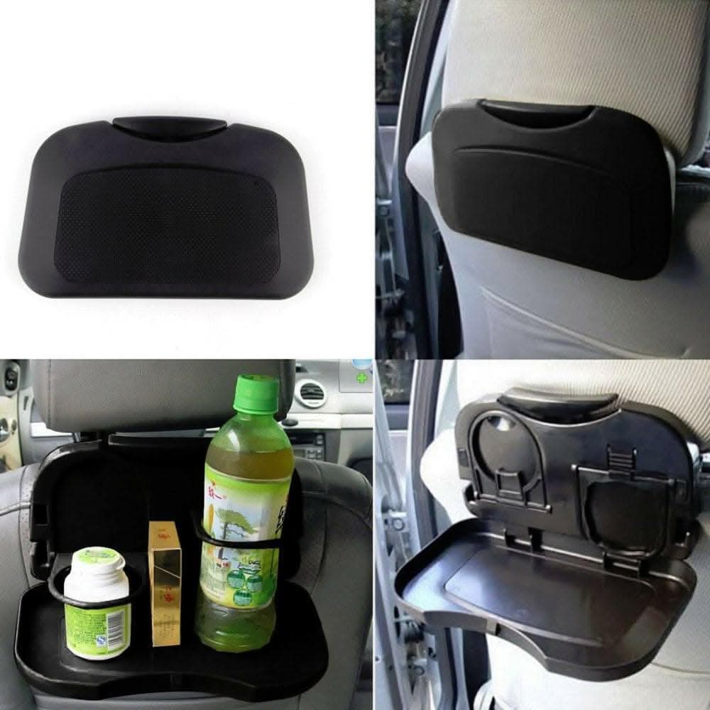 Car Tray Food Stand Rear Seat Beverage Rack - HalfPe