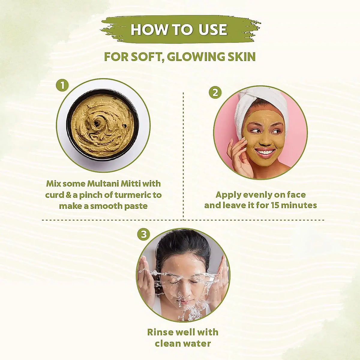 Herbal Tan Removing Multani Mitti Face Pack For Skin Care Age Group 100gram HP DD