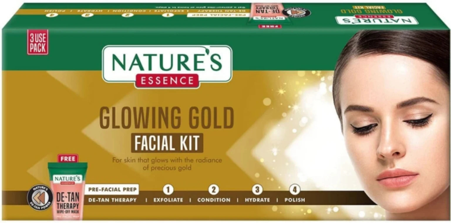 Nature's Essence Glowing Gold Kit (280MRP) (60 g)