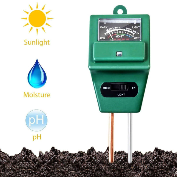 Soil pH Testing Meter – Accurate Soil Moisture & pH Monitor