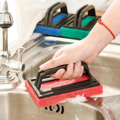 Tile Cleaning Multipurpose Scrubber Brush With Handle