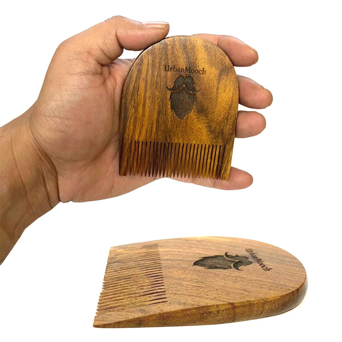 UrbanMooch Beard Gooming Kit for Men | Organic Beard Growth Oil | U Shape Beard Comb Combo Set | Promotes Beard Growth, Nourishes | Grow & Style Your Beard The Way You Want Lohiya Retails