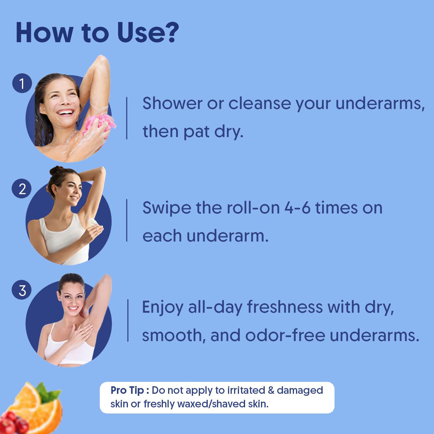 SkinObsession 4% Aha Bha Underarm Roll On 40ml | 2% Lactic Acid, 1% Mandelic Acid, 1% Salicylic Acid | Controls Odour & Reduces Pigmentation | 0% Alcohol & 0% Aluminium Lohiya Retails