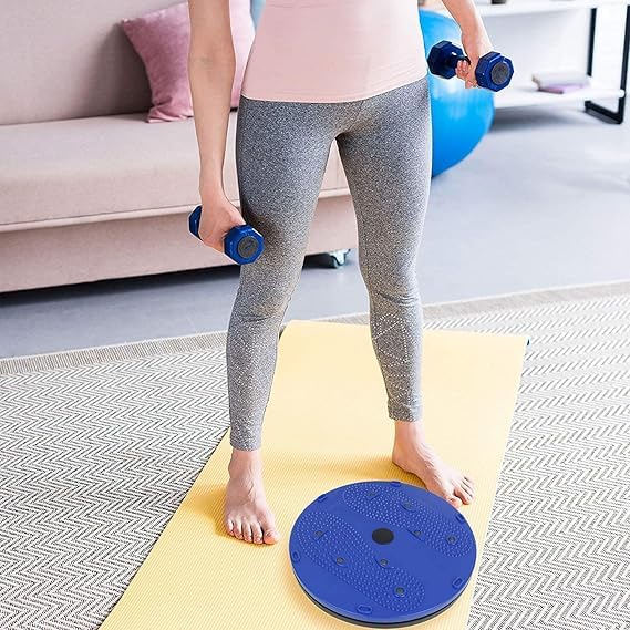 Buddy Cares Tummy Twister Exercise Machine – Waist Twisting Disc for Belly Fat & Home Workout – Detail View