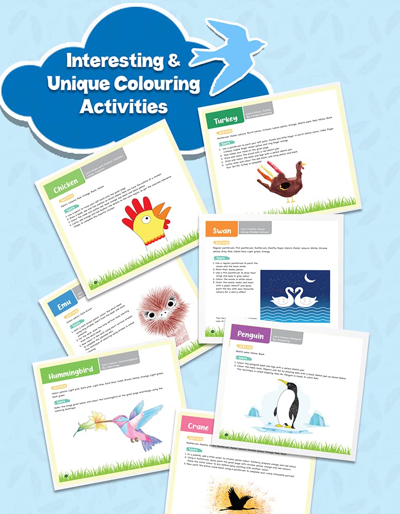 Bird Colouring Book for Kids | Drawing & Painting Activity Book - Image 6