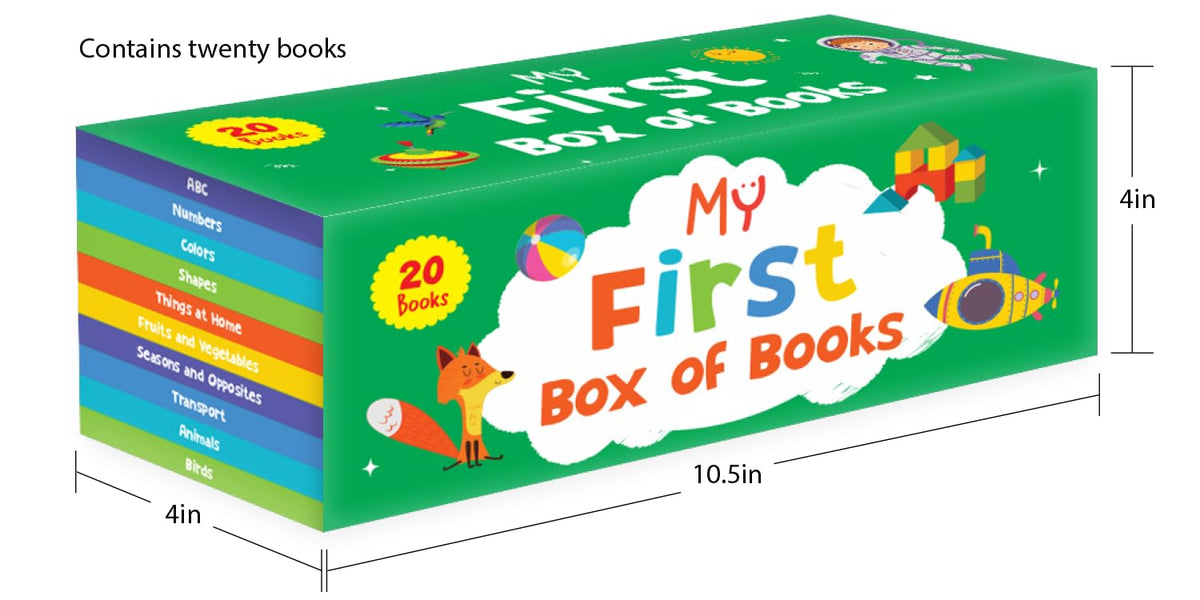 My First Box of Books (20 Books Tuck-Box