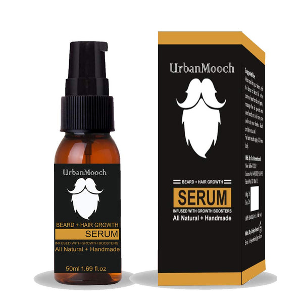 UrbanMooch Beard Growth Serum & Hair Growth Serum 50Ml For Faster Hair Growth Lohiya Retails