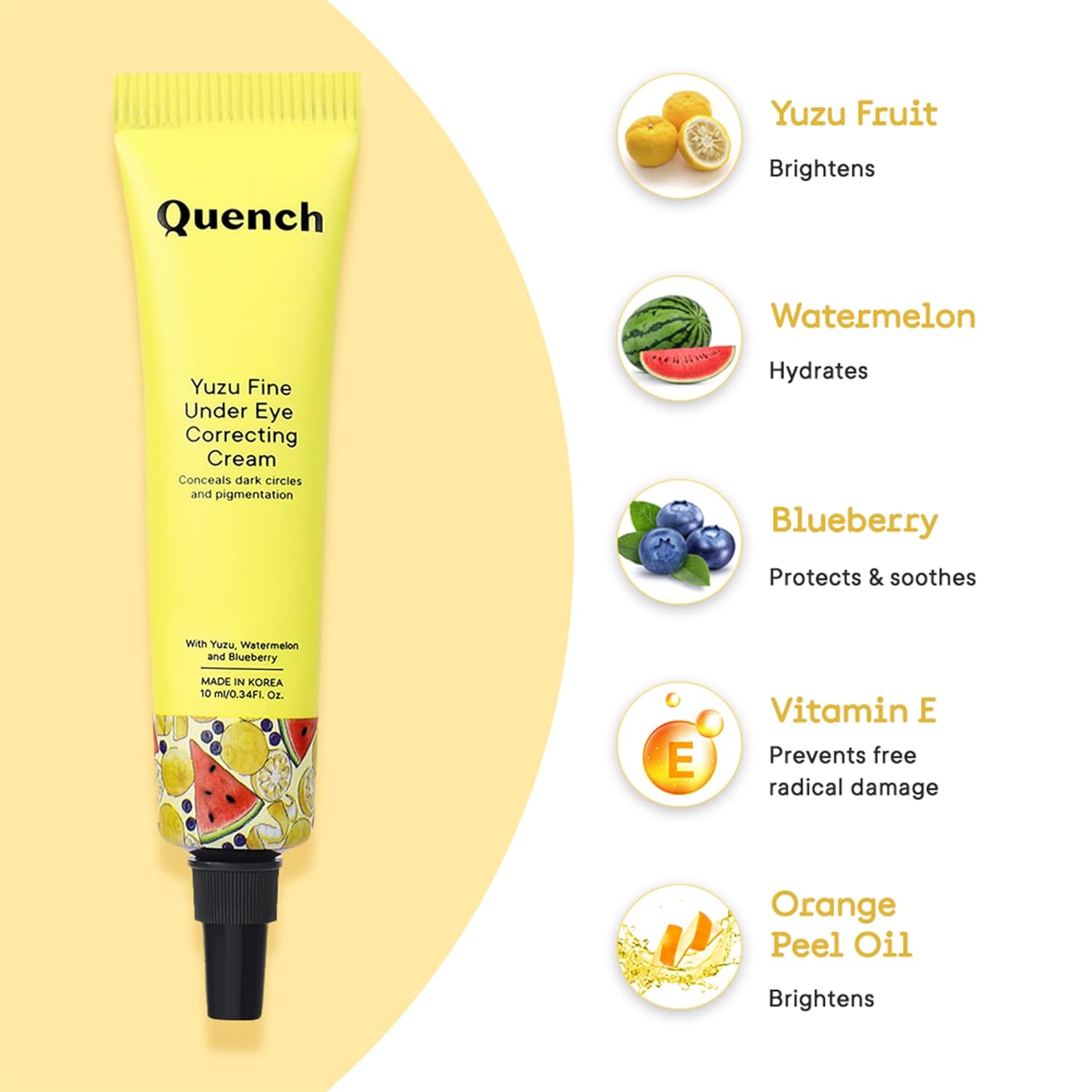 Quench Under Eye Correcting Cream 10Ml (549)