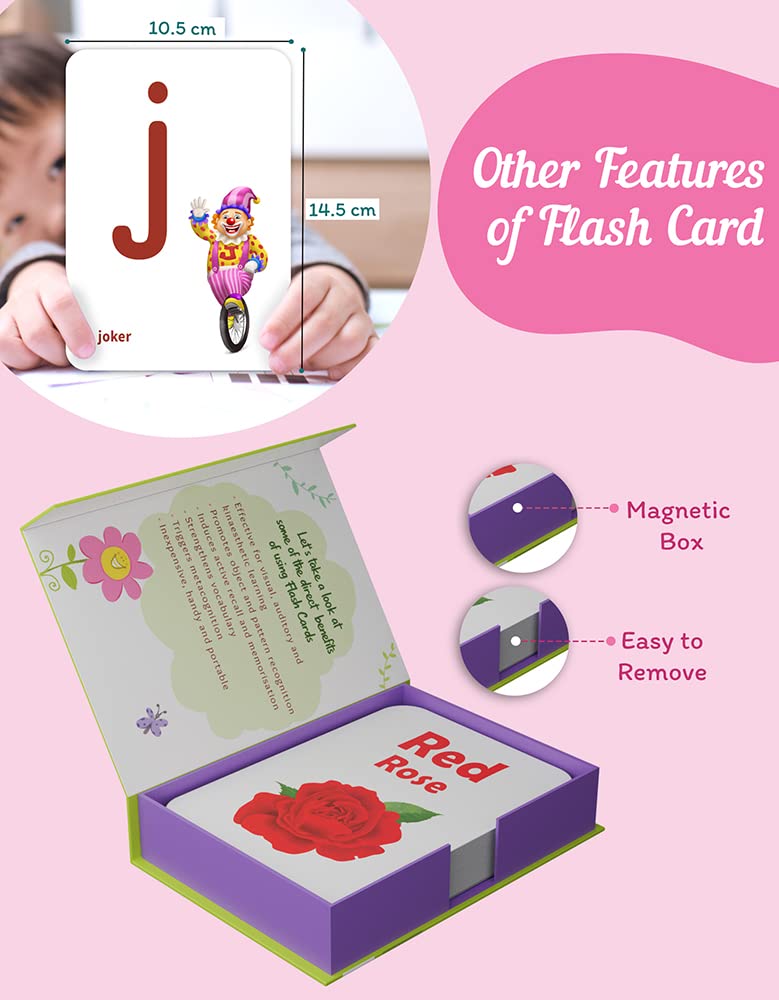 Flash Cards for Kids 2+ Years | Alphabet, Numbers, Shapes & Colours - Image 5