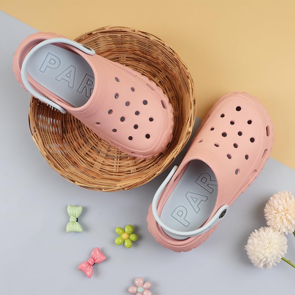Indifeet Casual Waterproof Clog Shoes for Women - Pink - Image 19