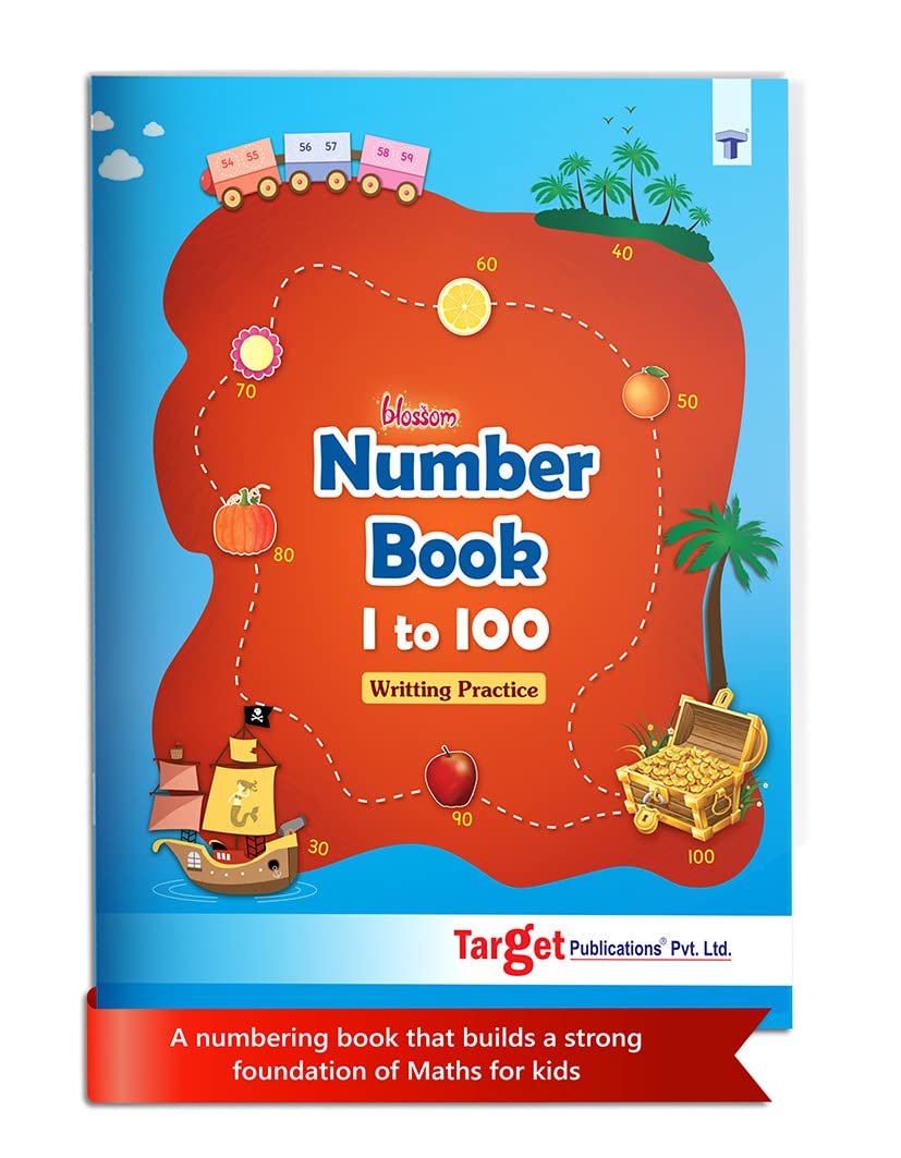 Number Writing Book 1-100 for Kids 3+ Years - Image 1