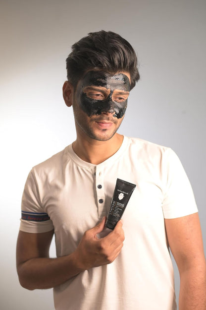 UrbanMooch Activated Black Charcoal Peel Off Mask for Blackheads Removal | Deep Cleansing Anti Acne and Skin Brightening | 60gm each (Pack of 2) Lohiya Retails