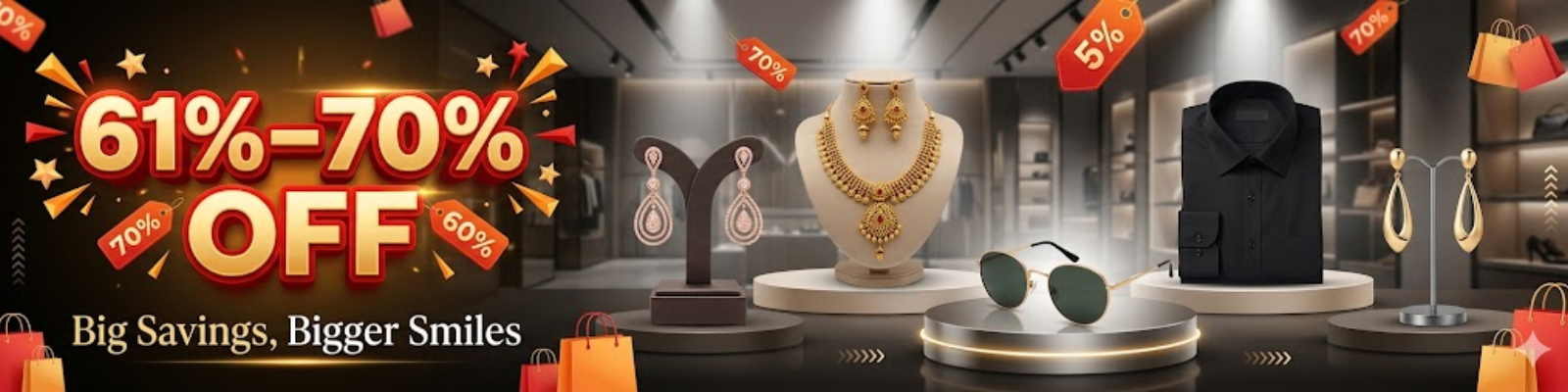 61%-70% Off