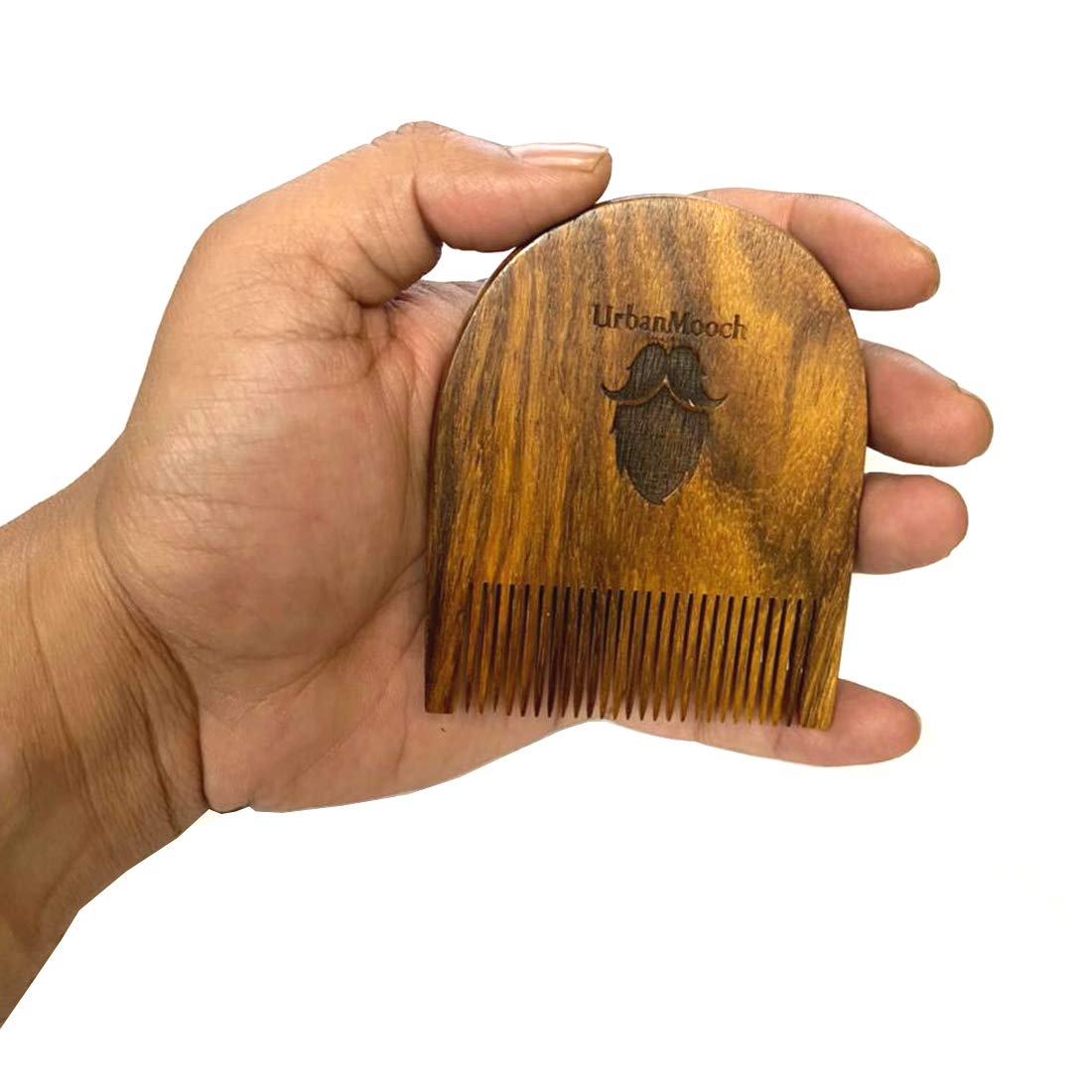 UrbanMooch | Beard Grooming Kit | Onion Beard Oil & U-Shape Comb for Men | Promotes Growth & Nourishes Beard Lohiya Retails
