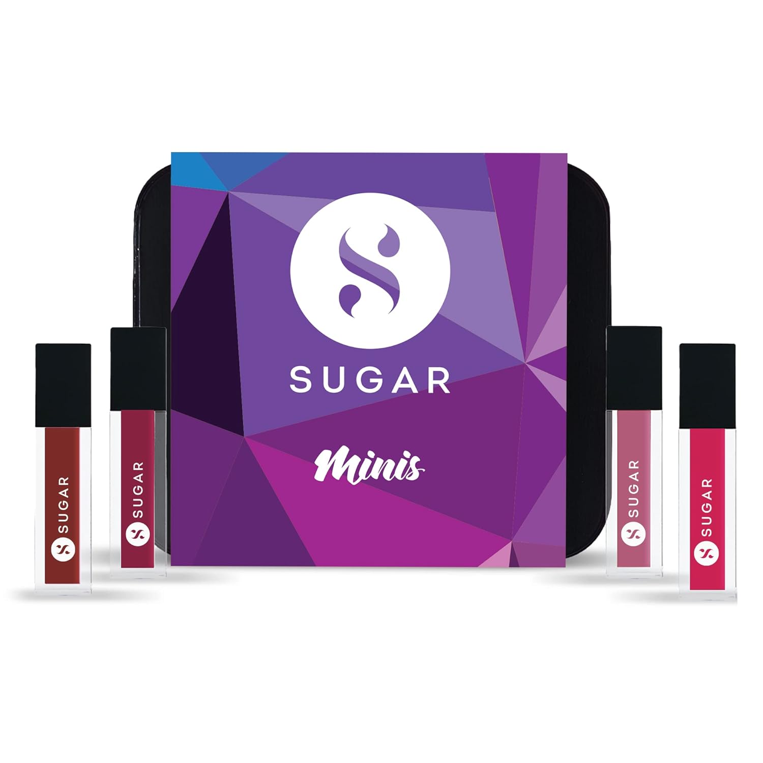 SUGAR Smudge Me Not Liquid Mini Lipstick Nude Set (999)