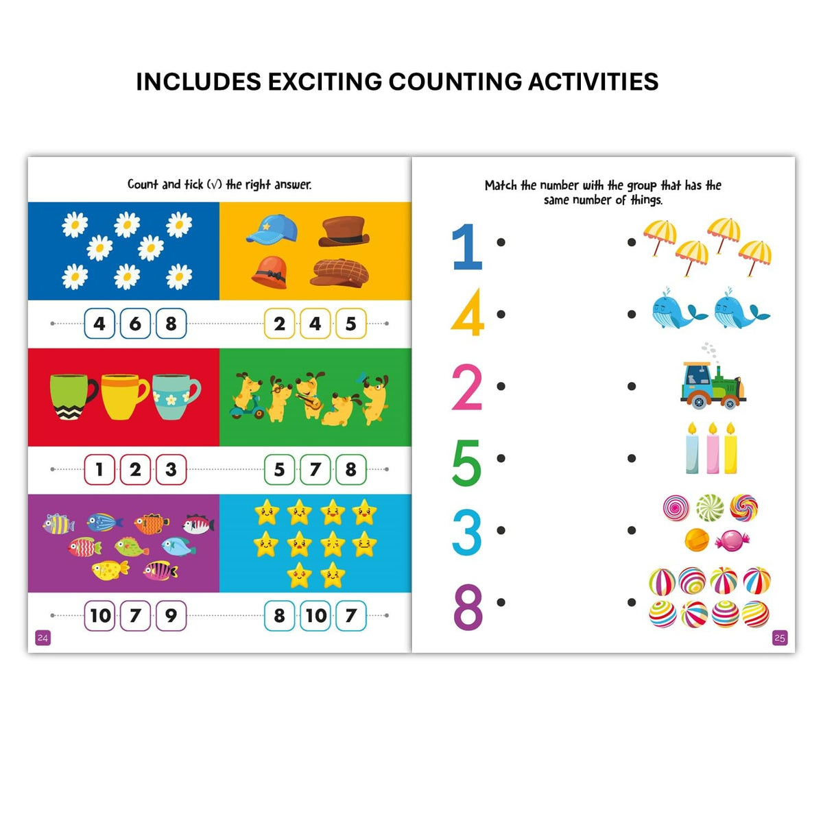 Let's Learn Writing: Numbers 1 to 20