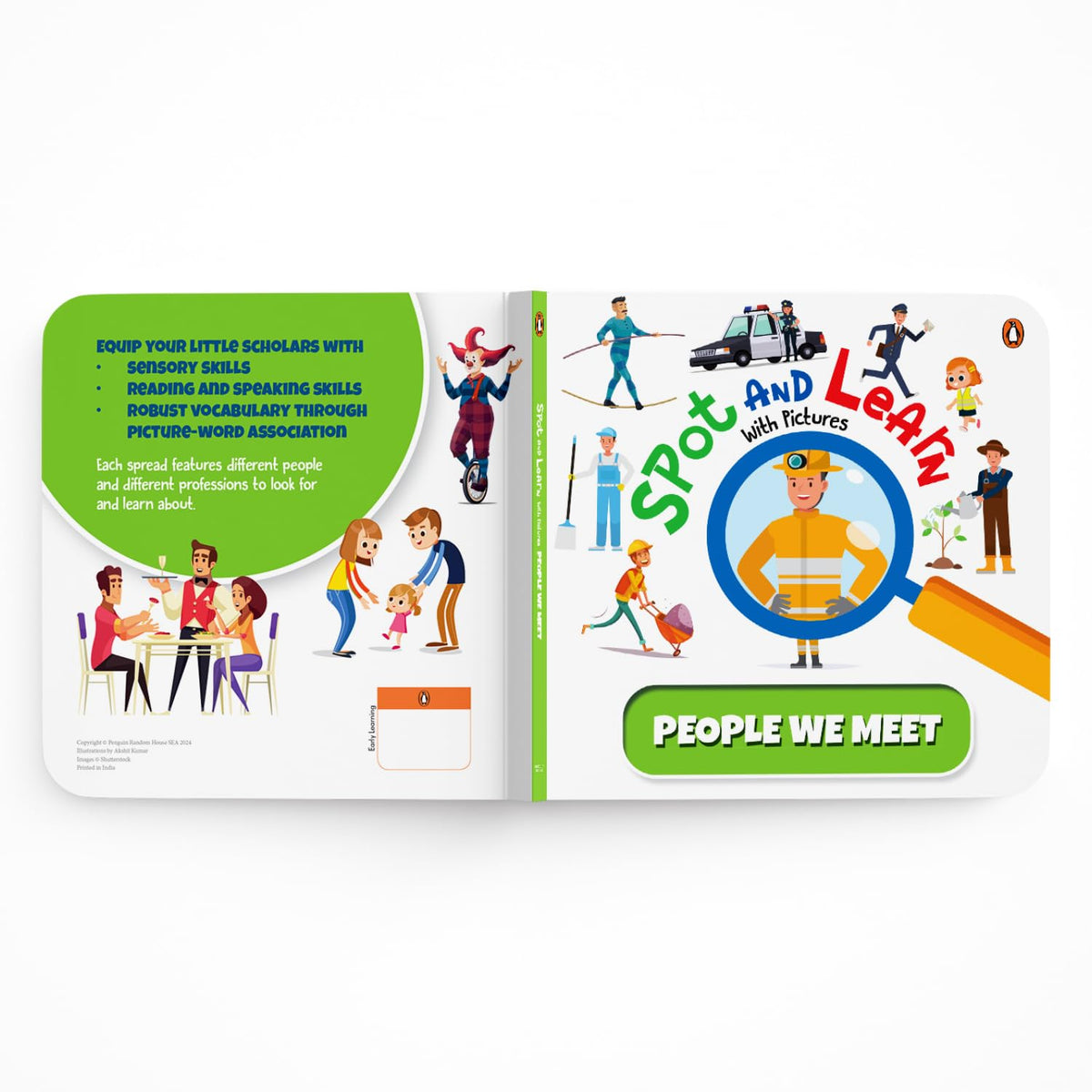 Spot and Learn with Pictures: People We