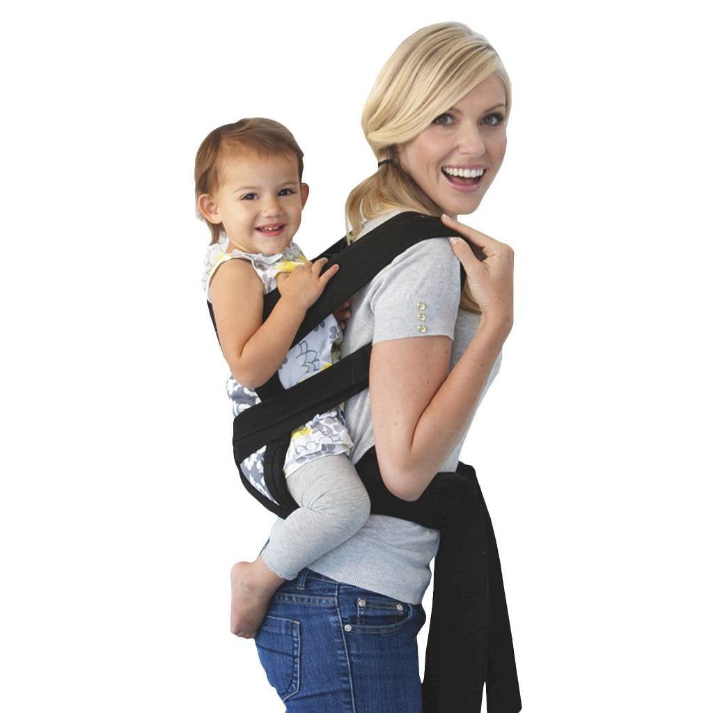 Infantino Sash Mei Tai Carrier (Black)
